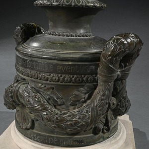 Rare, Italian, late 18th C,  Bronze, Locking, Vessel, Latin, Maritime, Receptacle