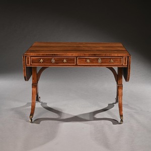 Gillows, Regency, Rosewood, Casuarina, Sofa, Table, John McLean, Gillows of Lancaster 