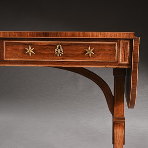 Gillows, Regency, Rosewood, Casuarina, Sofa, Table, John McLean, Gillows of Lancaster 