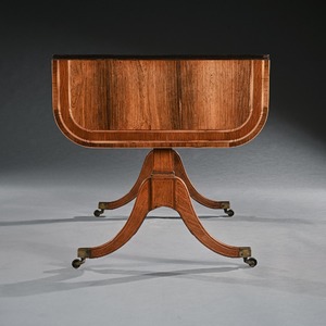 Gillows, Regency, Rosewood, Casuarina, Sofa, Table, John McLean, Gillows of Lancaster 