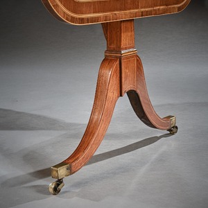 Gillows, Regency, Rosewood, Casuarina, Sofa, Table, John McLean, Gillows of Lancaster 